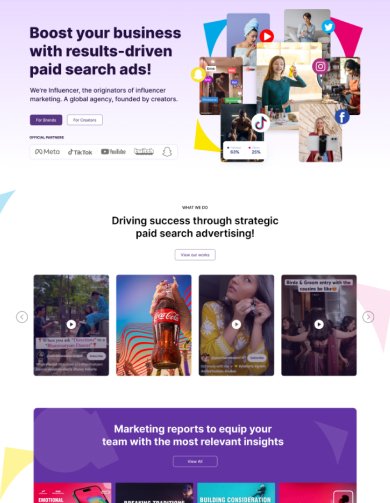 Web site design & development for Comienzo